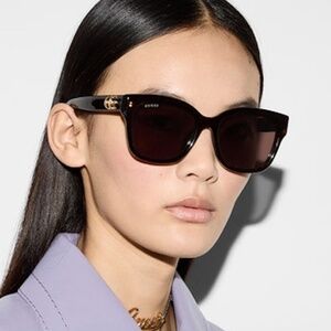NWT Gucci GG1830SK-001 Black Gold Sunglasses